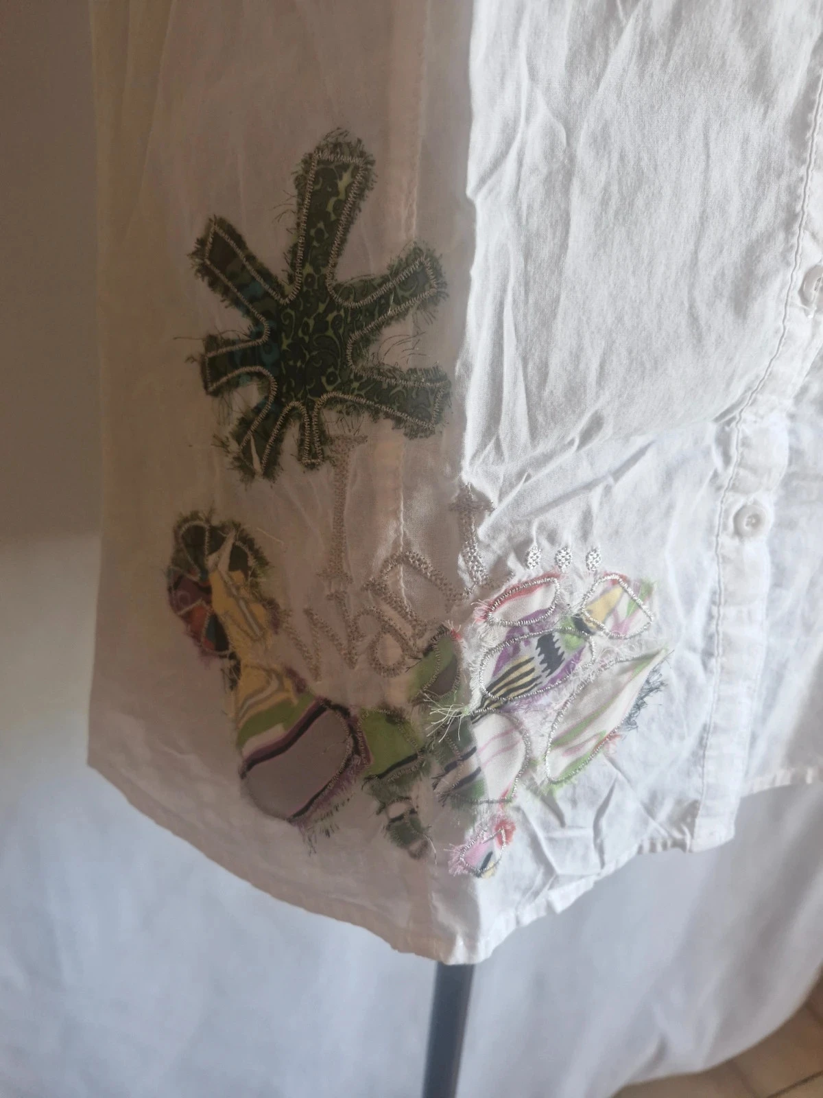 Desigual - Women's short-sleeve shirt - Size XL – photo 6